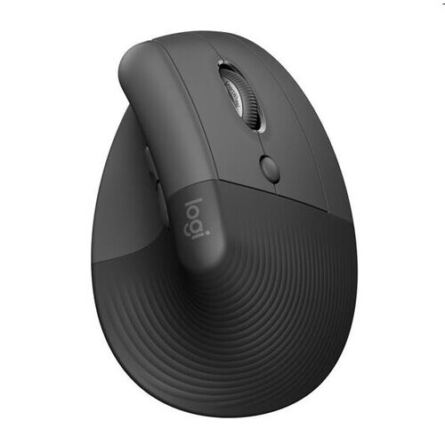 Logitech Lift Vertical ergonomická myš - grafitová