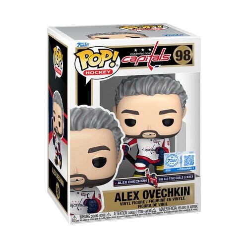 Funko POP NHL: Capitals- Ovechkin (All-Time Scorer)