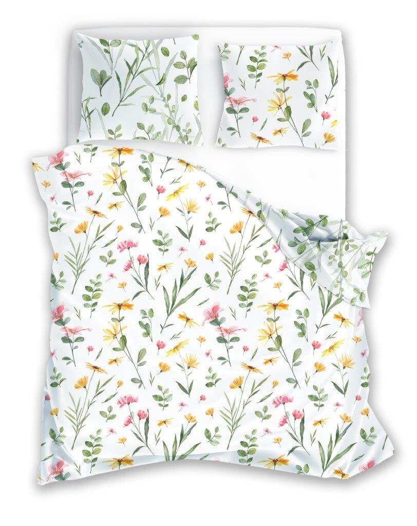 Bavlnené saténové obliečky MILAGRO VERDE - výber z 12 prevedení