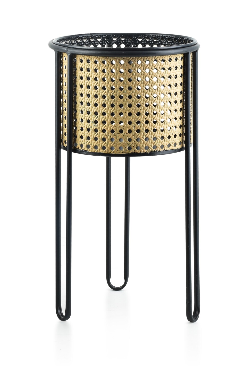 Květináč SWEN XL IX béžový/černý