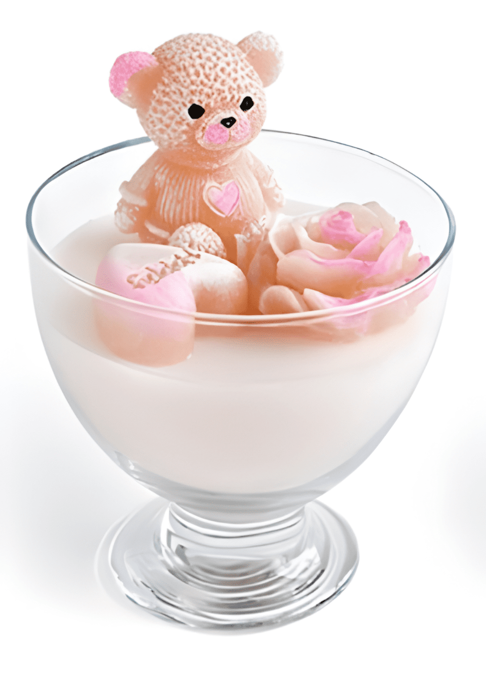 Vosková sviečka Macko 14 cm - výber z 6 prevedení