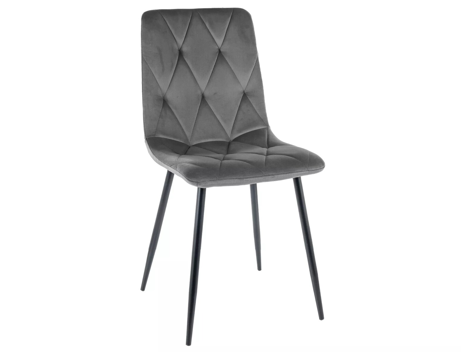 Zamatová jedálenská stolička Tom - výber z 4 prevedení