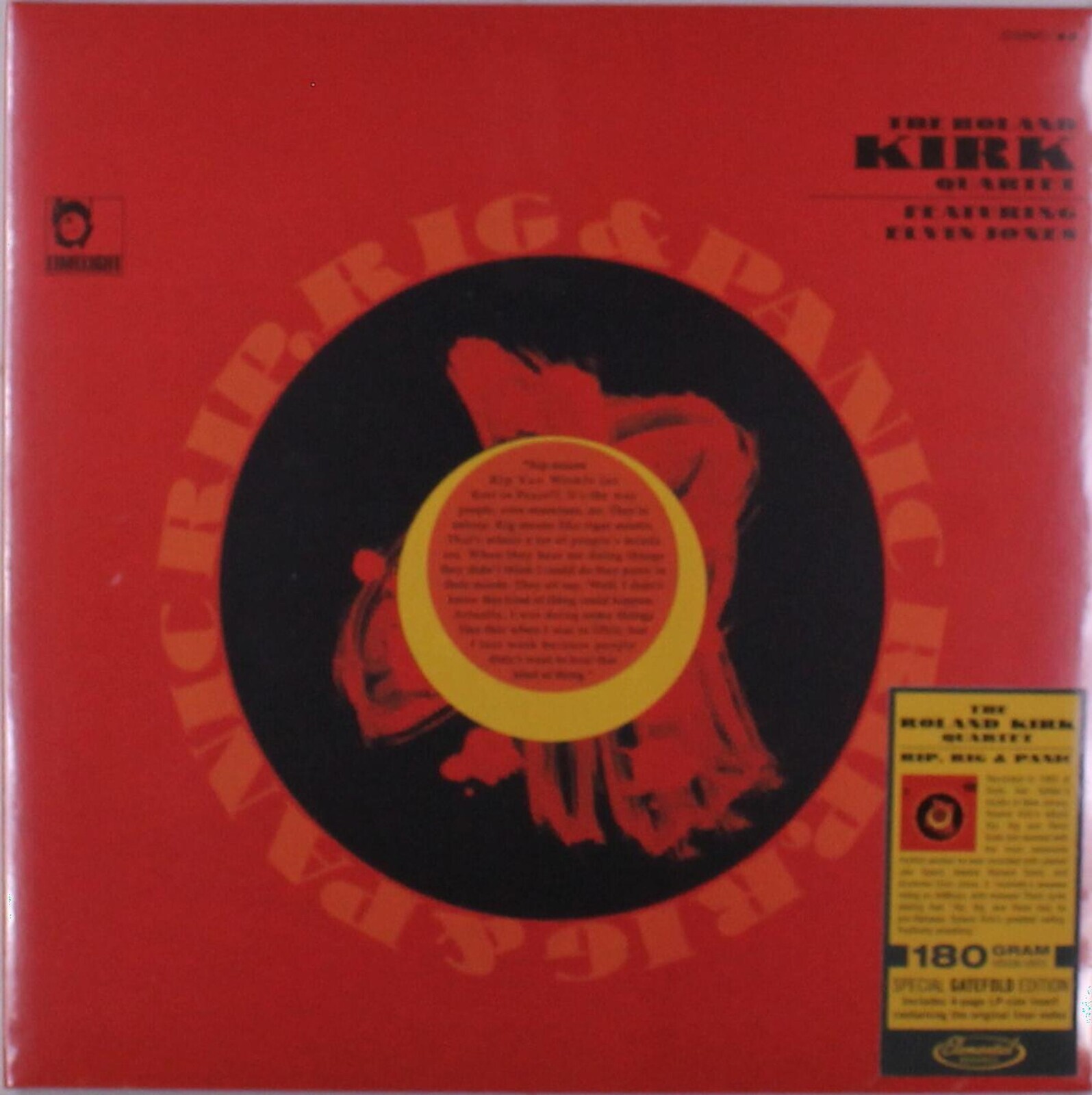 ROLAND KIRK QUARTET - RIP, RING & PANIC