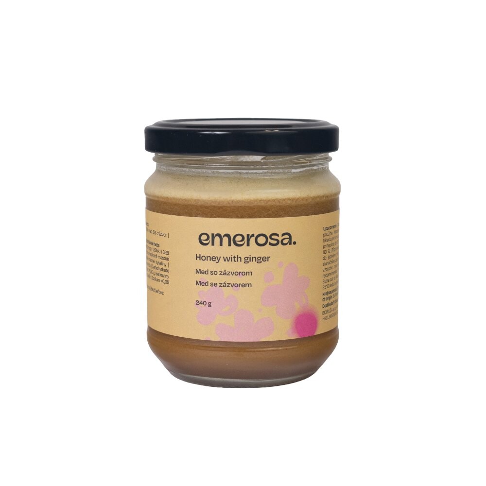 Med so zázvorom Emerosa 240g