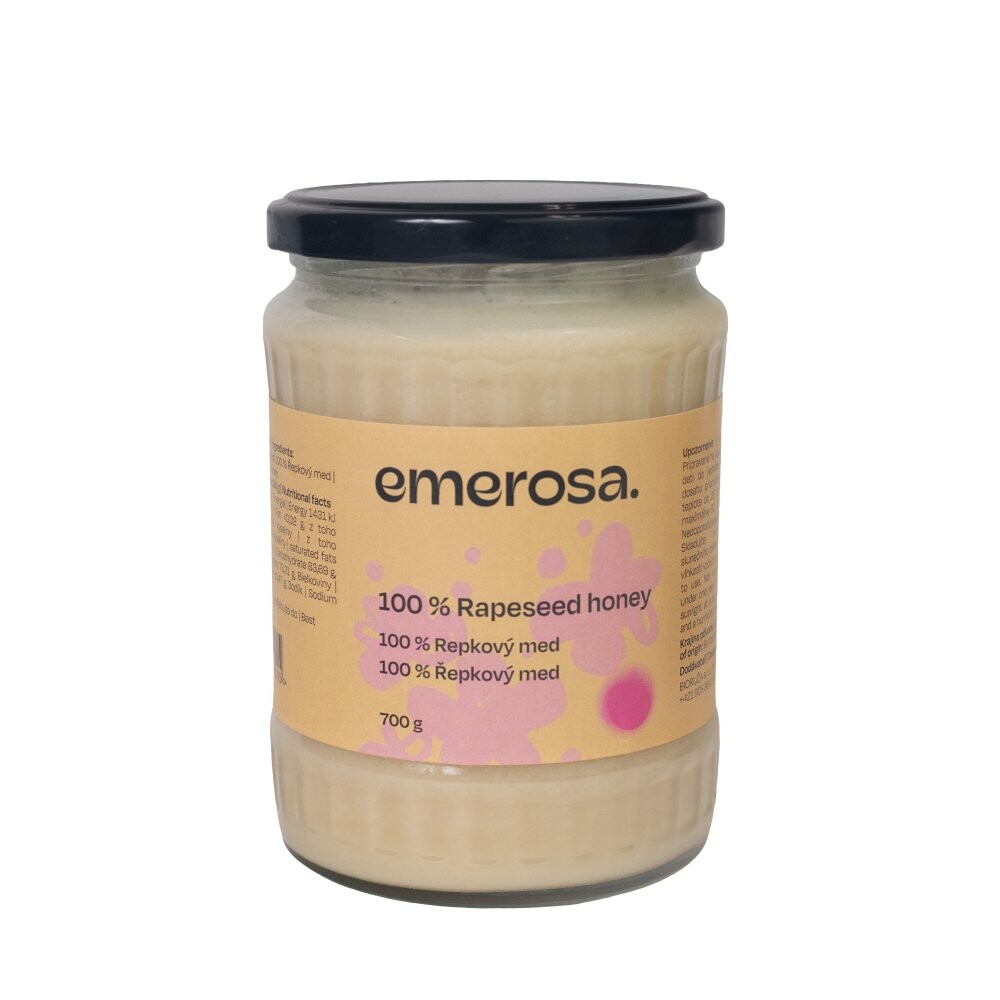 Repkový med Emerosa 700g
