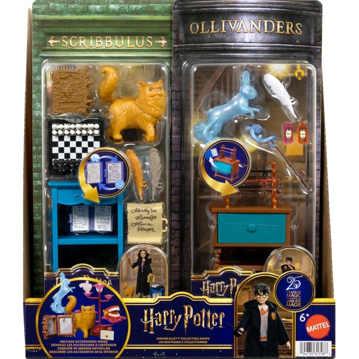 Mattel Harry Potter Obchod v Priečnej ulici, viac druhov