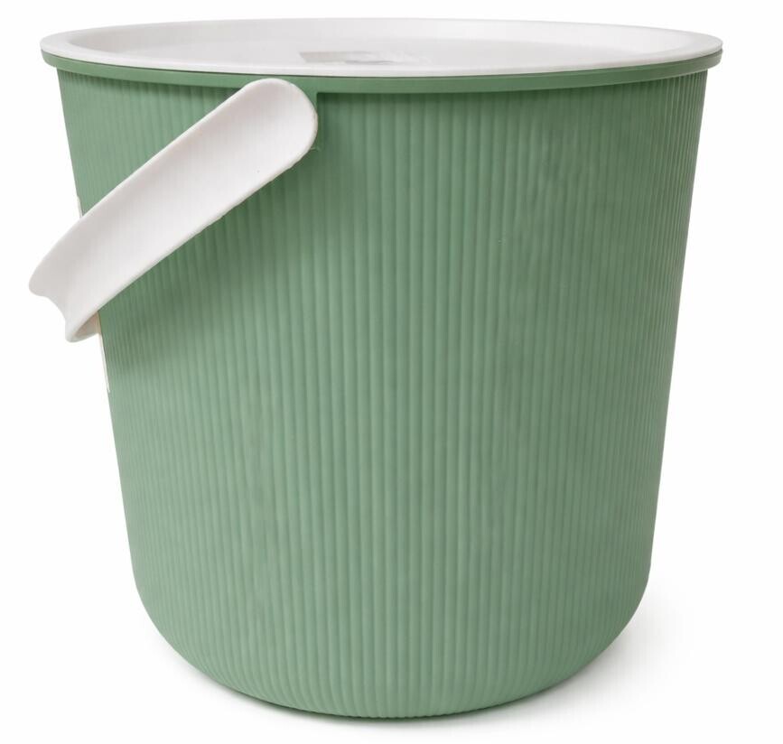 PLAST TEAM - Vedro 10l AKITA zelené s vekom