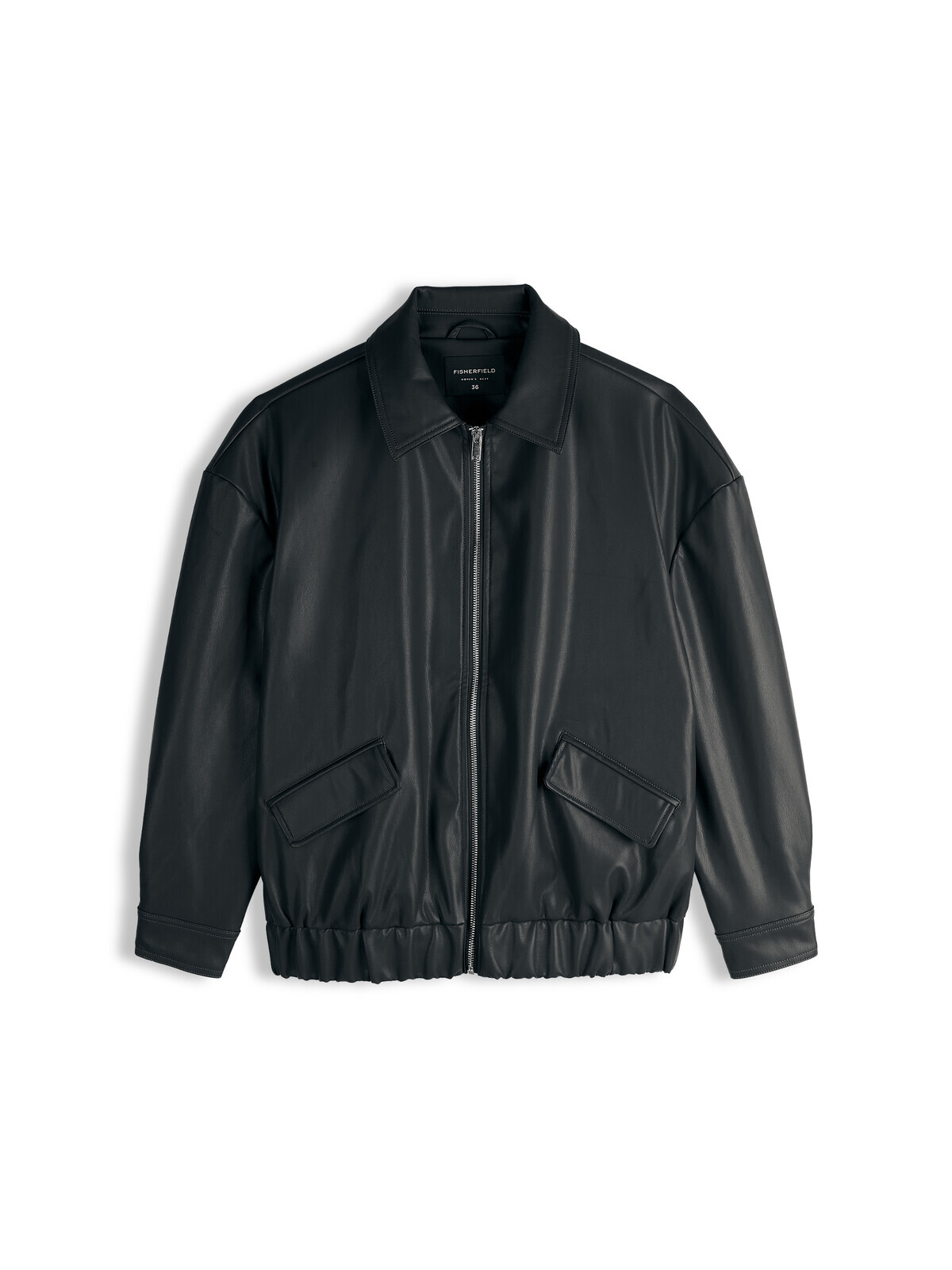 GATE Koženková bomber oversize bunda