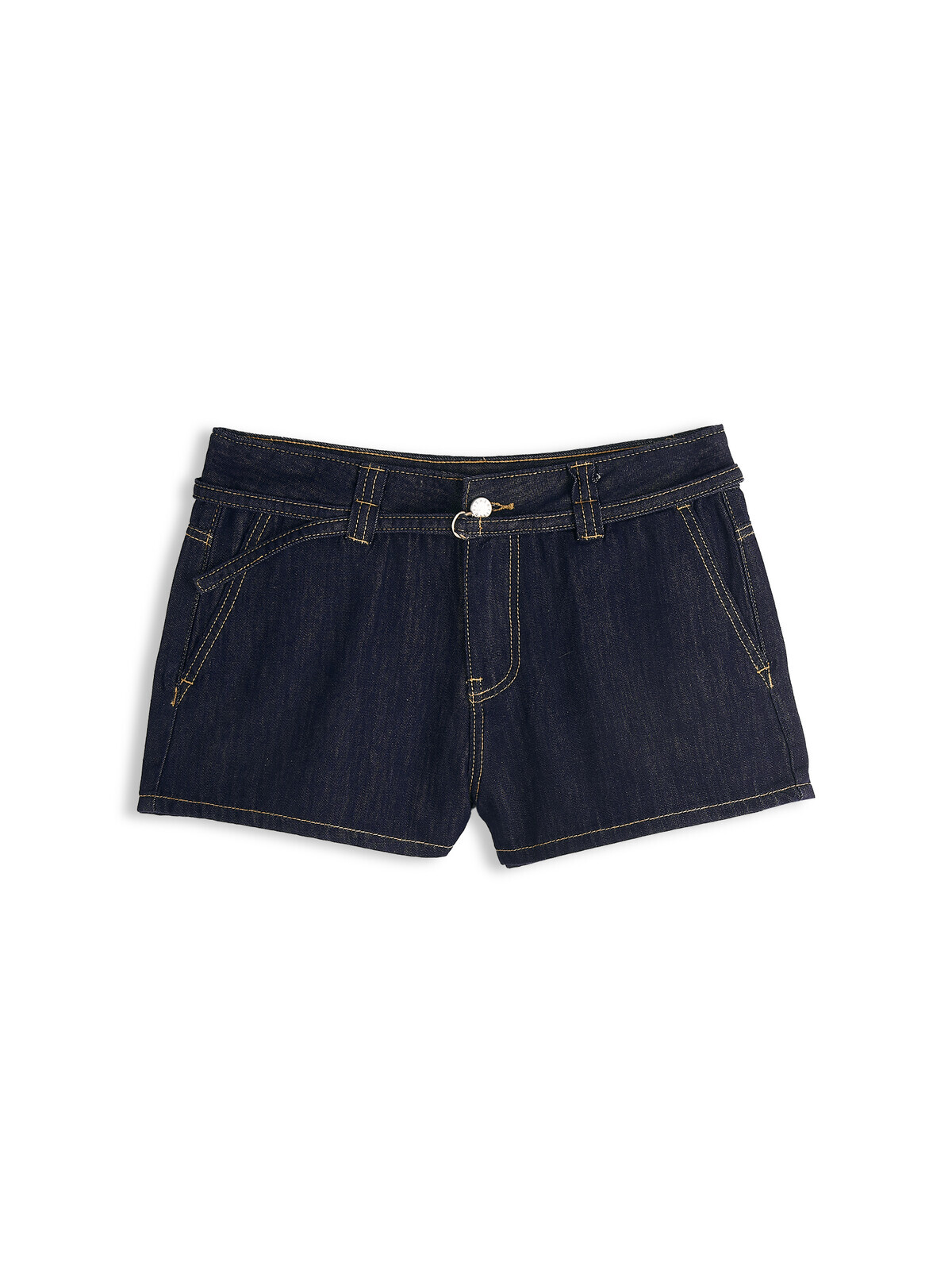 GATE Denimové šortky low waist