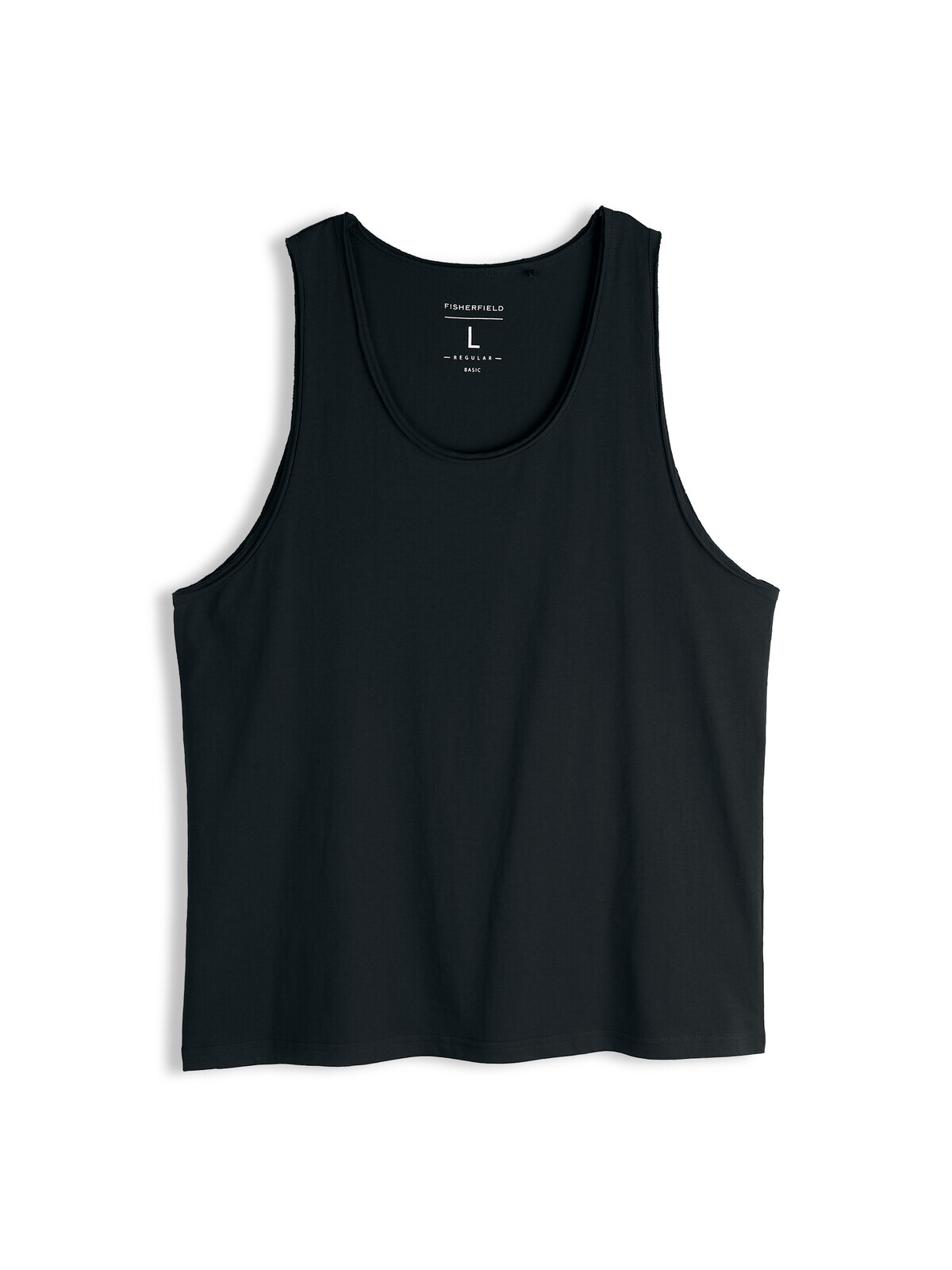 GATE Bavlnené tielko s neopracovaným lemom