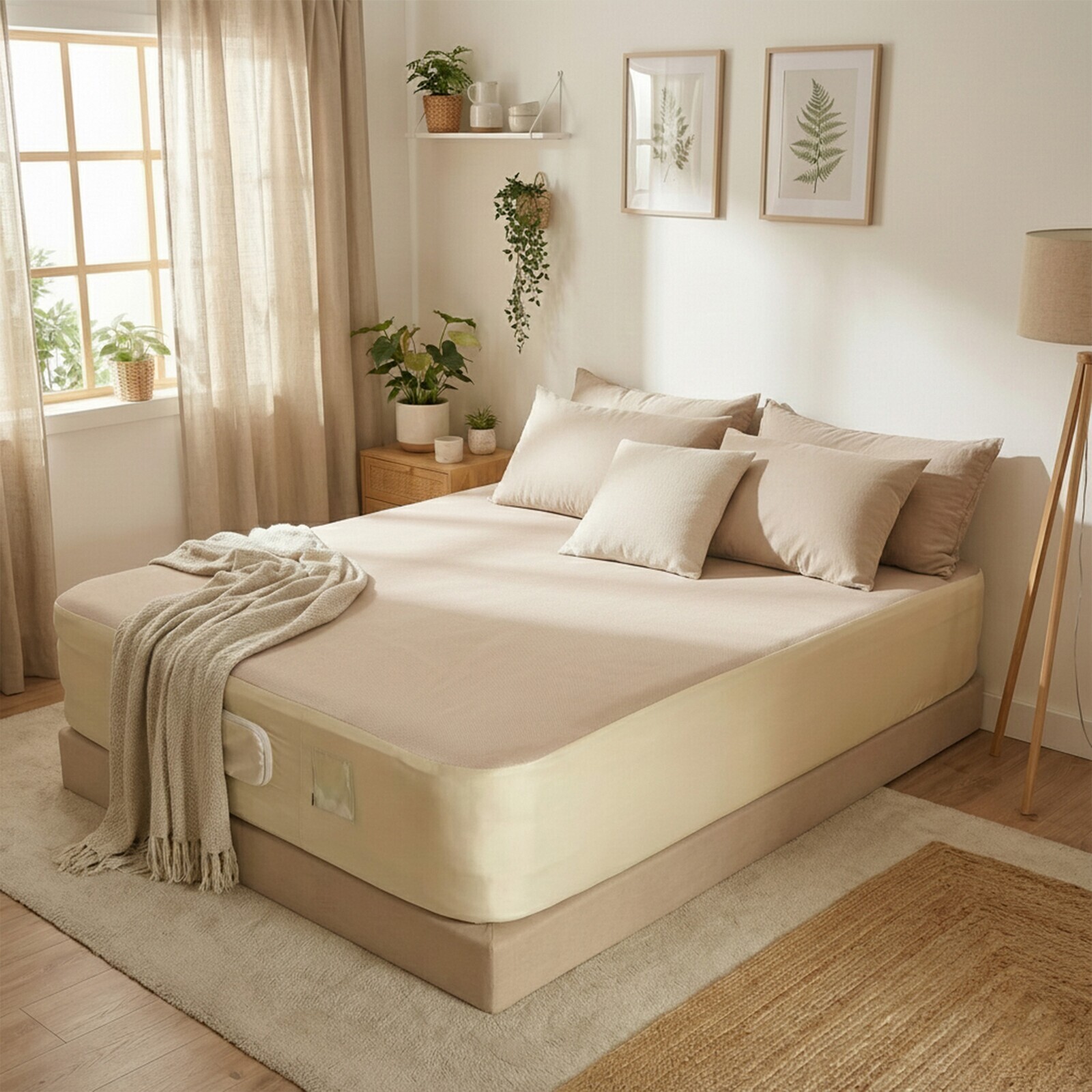 Nafukovací matrac AVENLI iDS-Tech Dreamer - 200 x 140 x 40 cm s pumpou