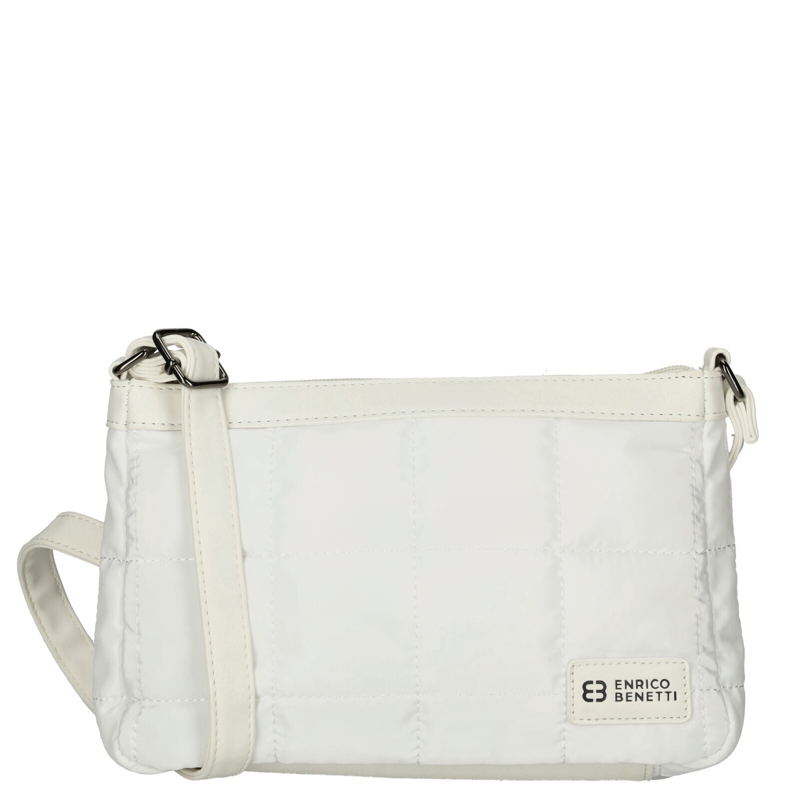 Dámska crossbody kabelka Enrico Benetti Demi - biela - 25x16 cm