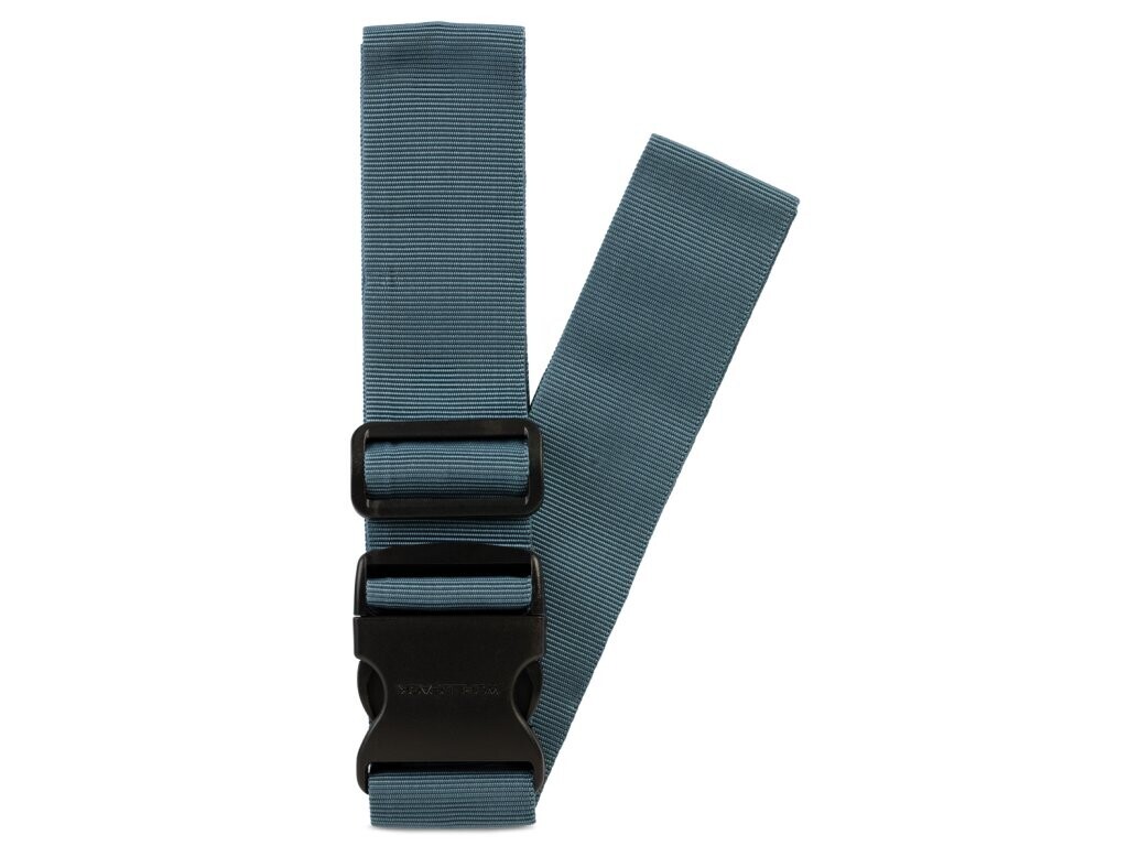 WORLDPACK zaisťovací popruh na batožinu - sivo-modrý