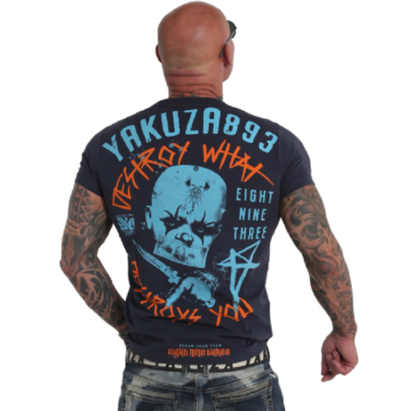 Tričko pánske Yakuza DWDY - navy-modré, M