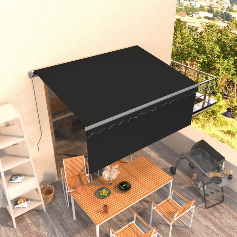 Ručne zaťahovacia markíza s roletou 450x300 cm Dekorhome
