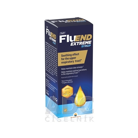 SWP FluEND EXTREME SYRUP sirup s medovou príchuťou 150ml