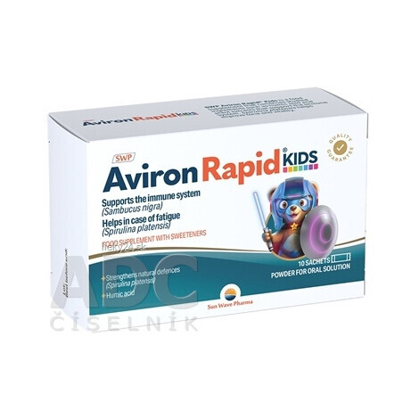 SWP Aviron Rapid KIDS prášok vo vreckách 10ks