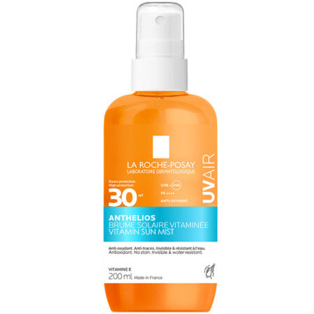 LA ROCHE-POSAY Anthelios UV air hmla SPF30 ochranná opaľovacia hmla 200 ml