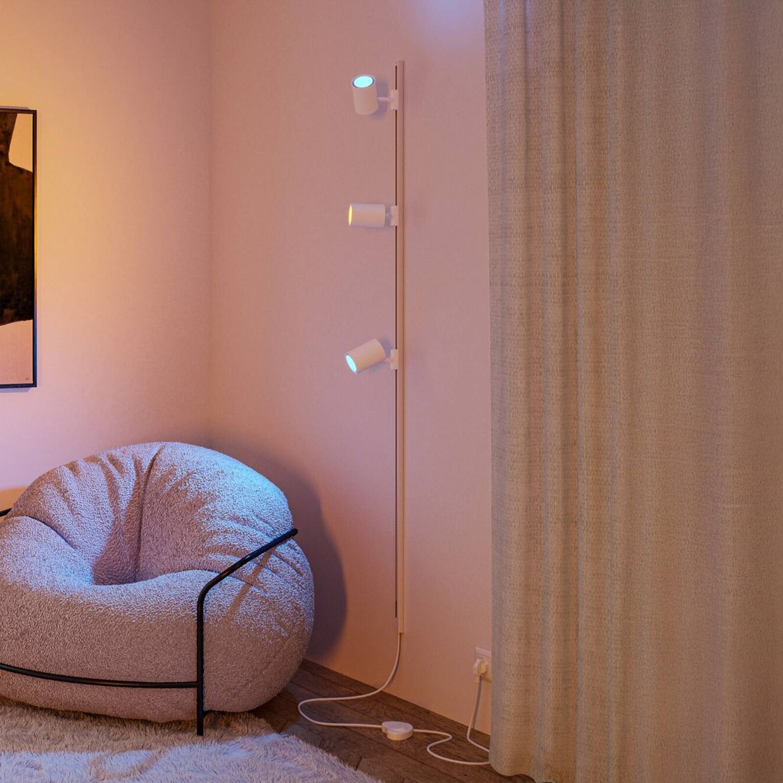 Paulmann URail LED-bodové svetlo Luxe, ZigBee, signálna biela, GU10