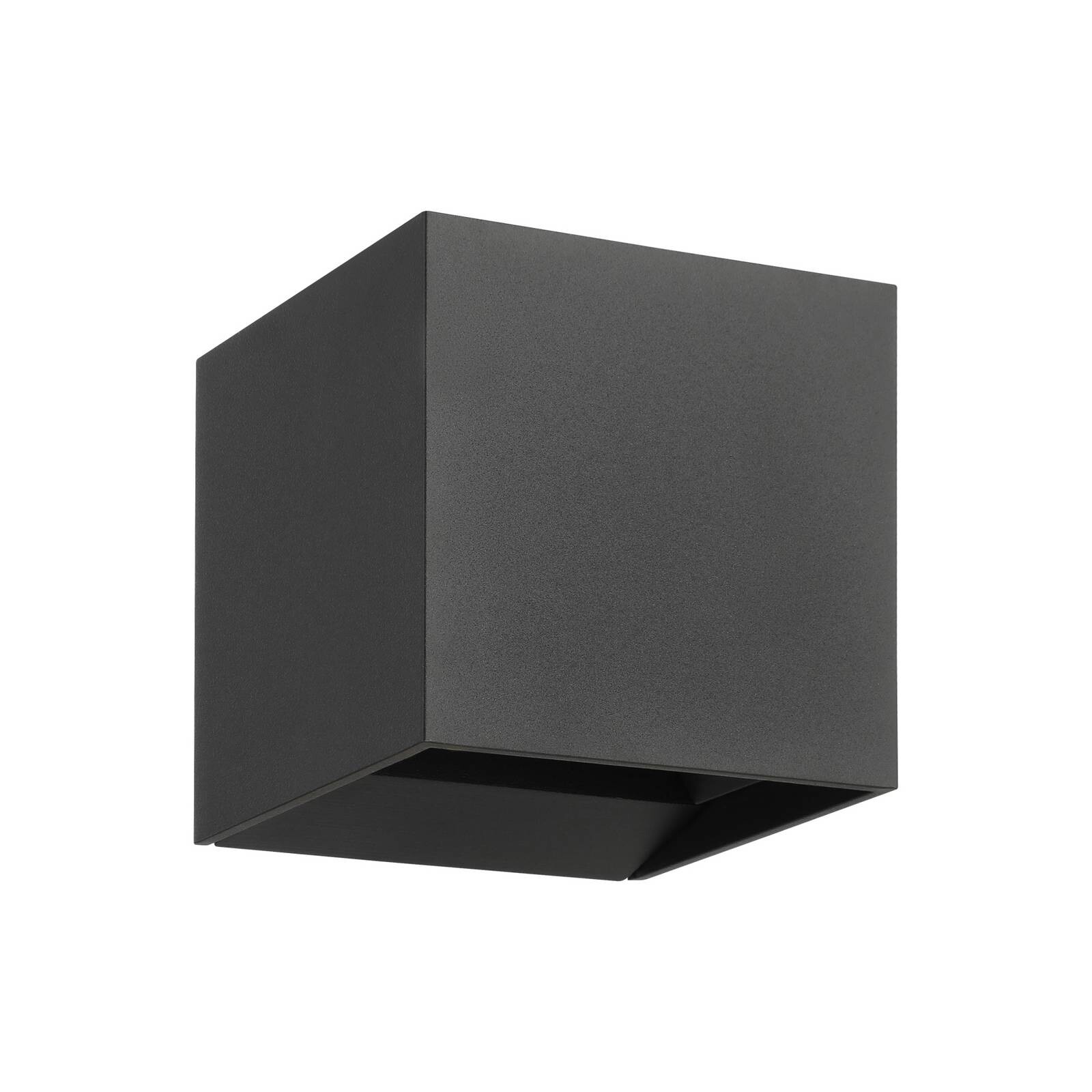 LED vonkajšie nástenné svietidlo Calpino 3, antracitová, šírka 10 cm, 2-pl.