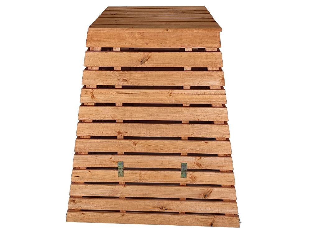 Drevený kompostér 1040 L pyramída - česká výroba