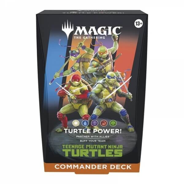 Wizards of the Coast Magic: The Gathering Teenage Mutant Ninja Turtles Commander Deck - Turtle Power!