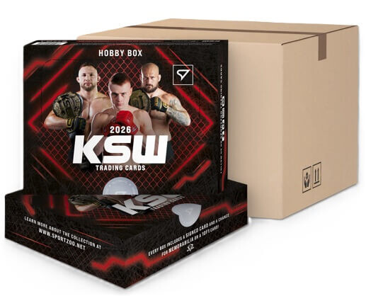 Sportzoo MMA Hobby Case KSW 2026