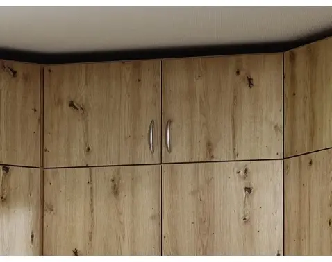 Rohový skriňový nádstavec Case, dub artisan%
