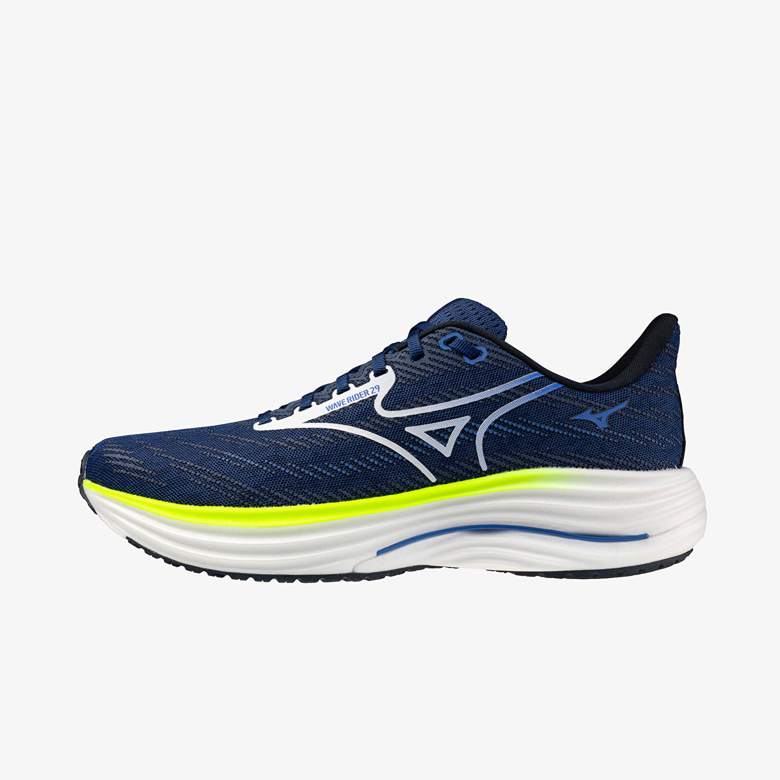 Tenisky Mizuno Wave Rider 29 (M) Estate Blue/ White/ Lightning Ye EUR 39
