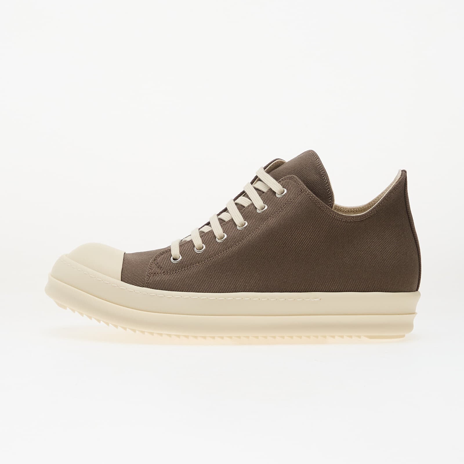 Tenisky Rick Owens DRKSHDW Denim Shoes - Low Sneaks Dust/ Milk/ Milk EUR 39