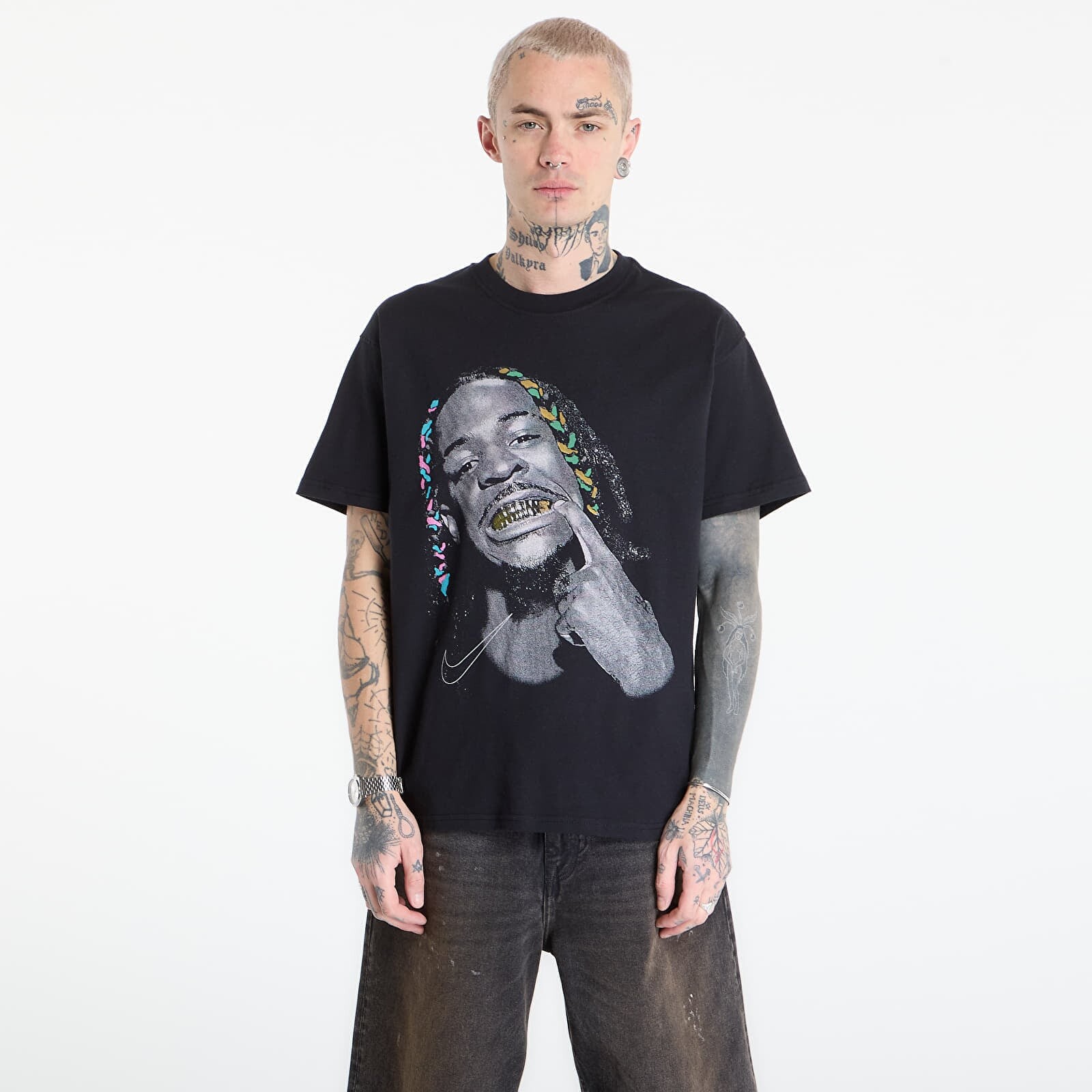 Tričko Ja Men's Nike Basketball T-Shirt Black/ Anthracite XL