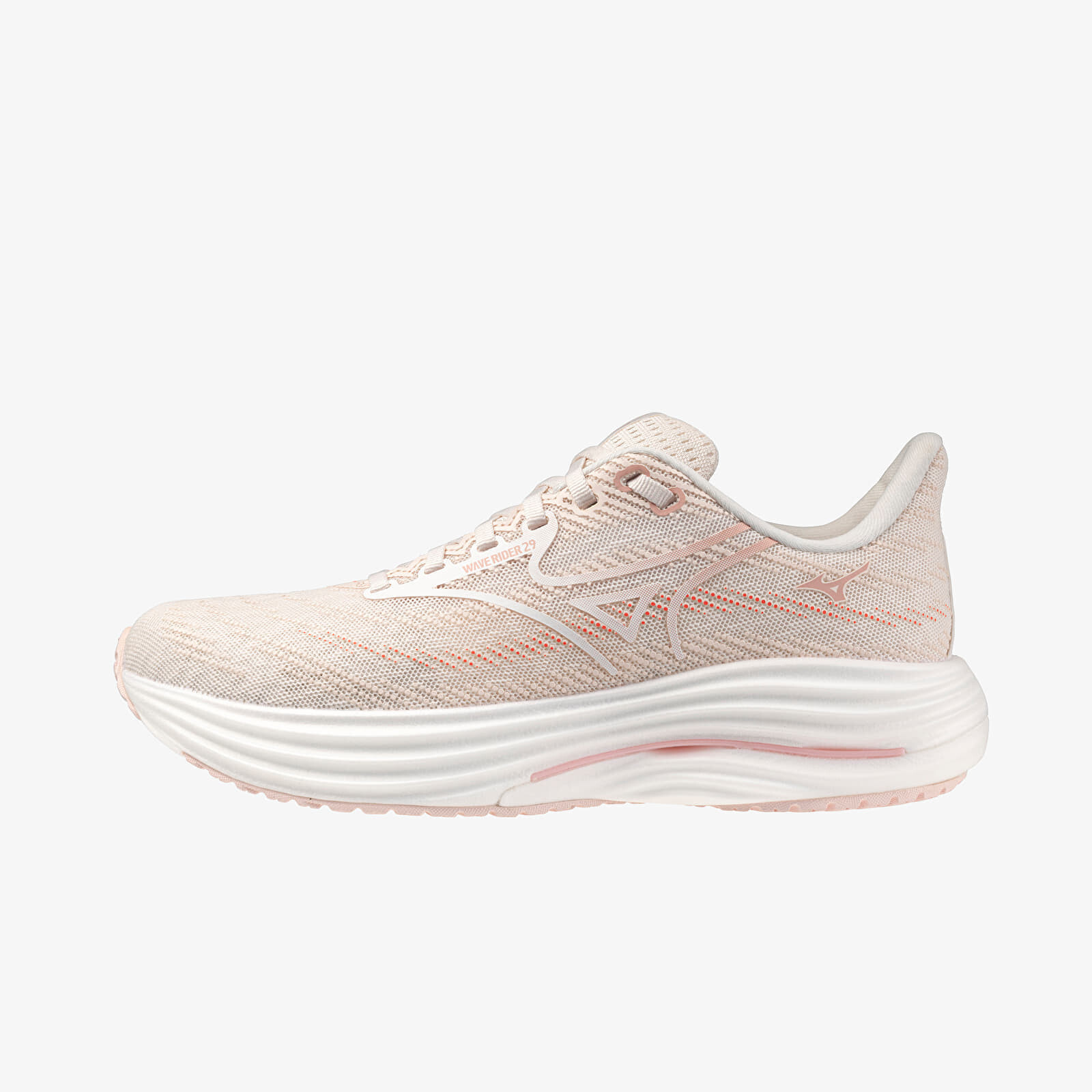 Tenisky Mizuno Wave Rider 29 (W) Petal Pink/ White/ Pinkesque EUR 36.5