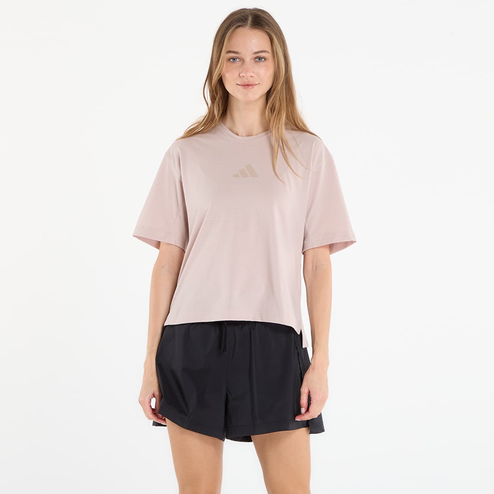Tričko adidas W Xpl Trail Tee Wonder Taupe L