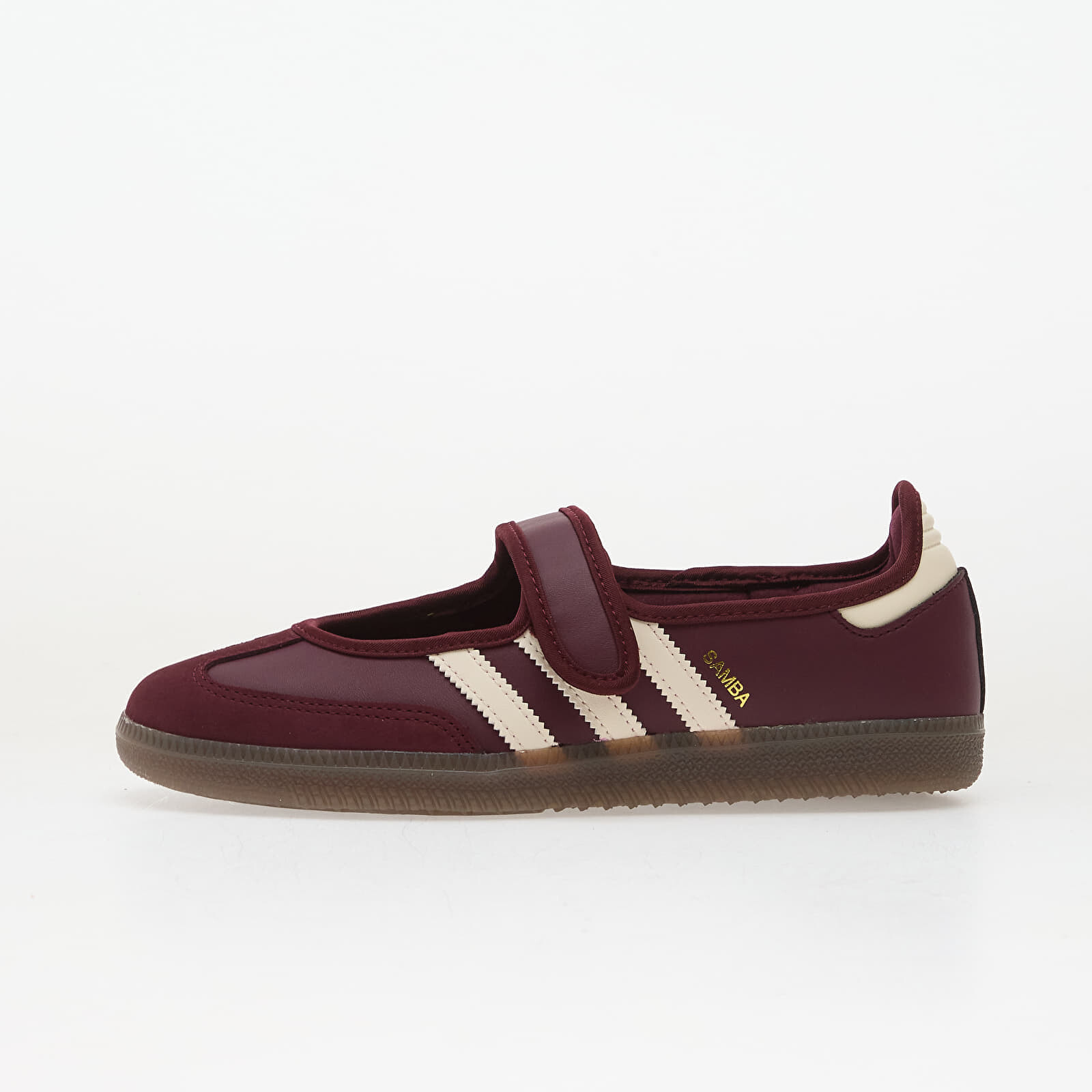 Tenisky adidas Samba Jane W Maroon/ Crew White/ Gold Metallic EUR 37 1/3