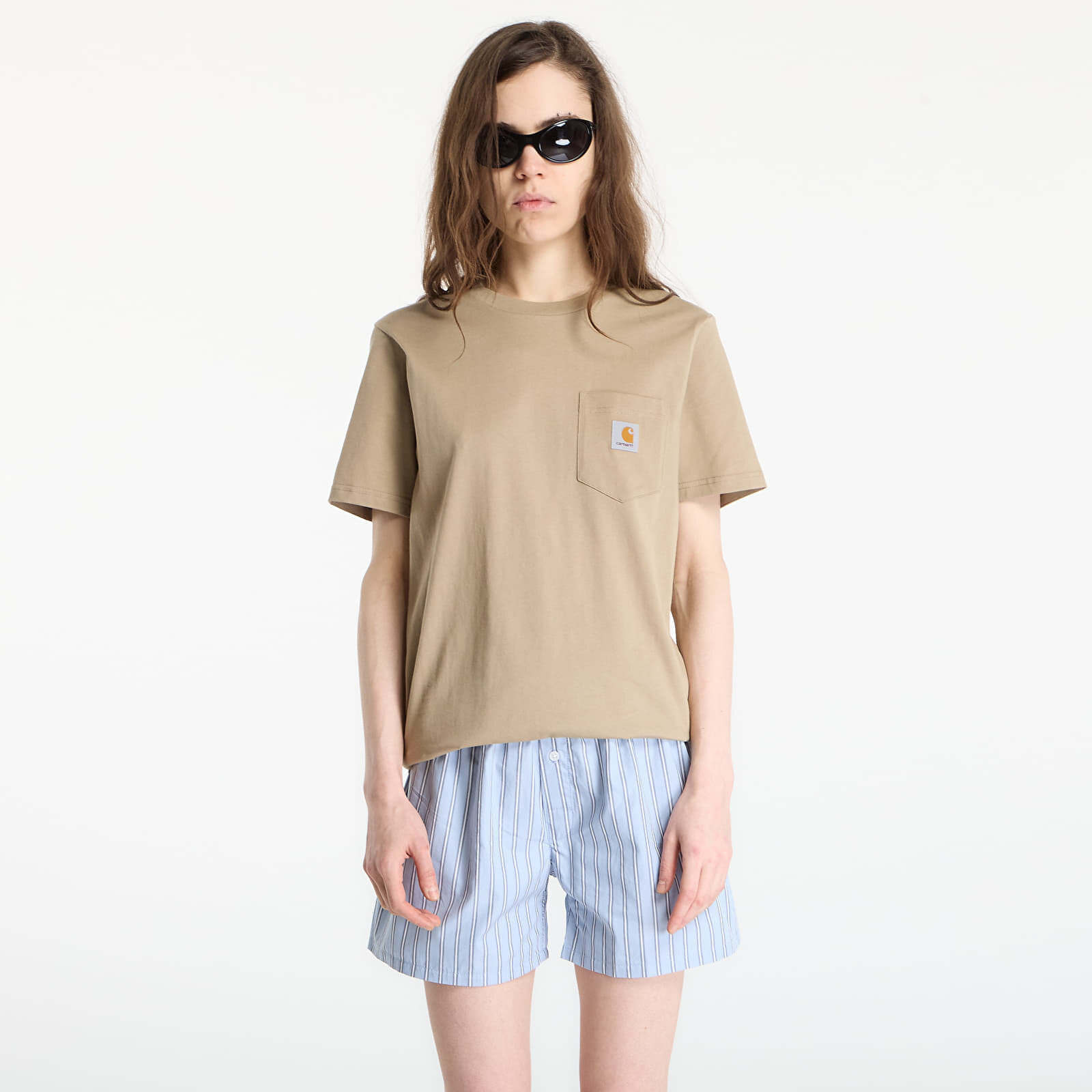 Tričko Carhartt WIP S/S Pocket T-Shirt UNISEX Iroko S