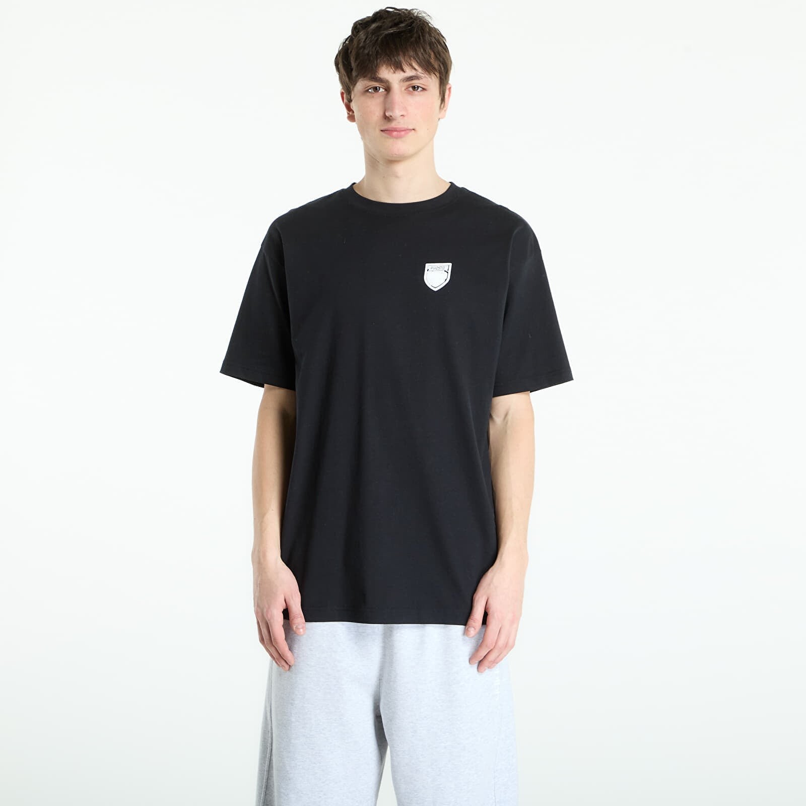 Tričko Prosto T-shirt Splash Shield Black XXL