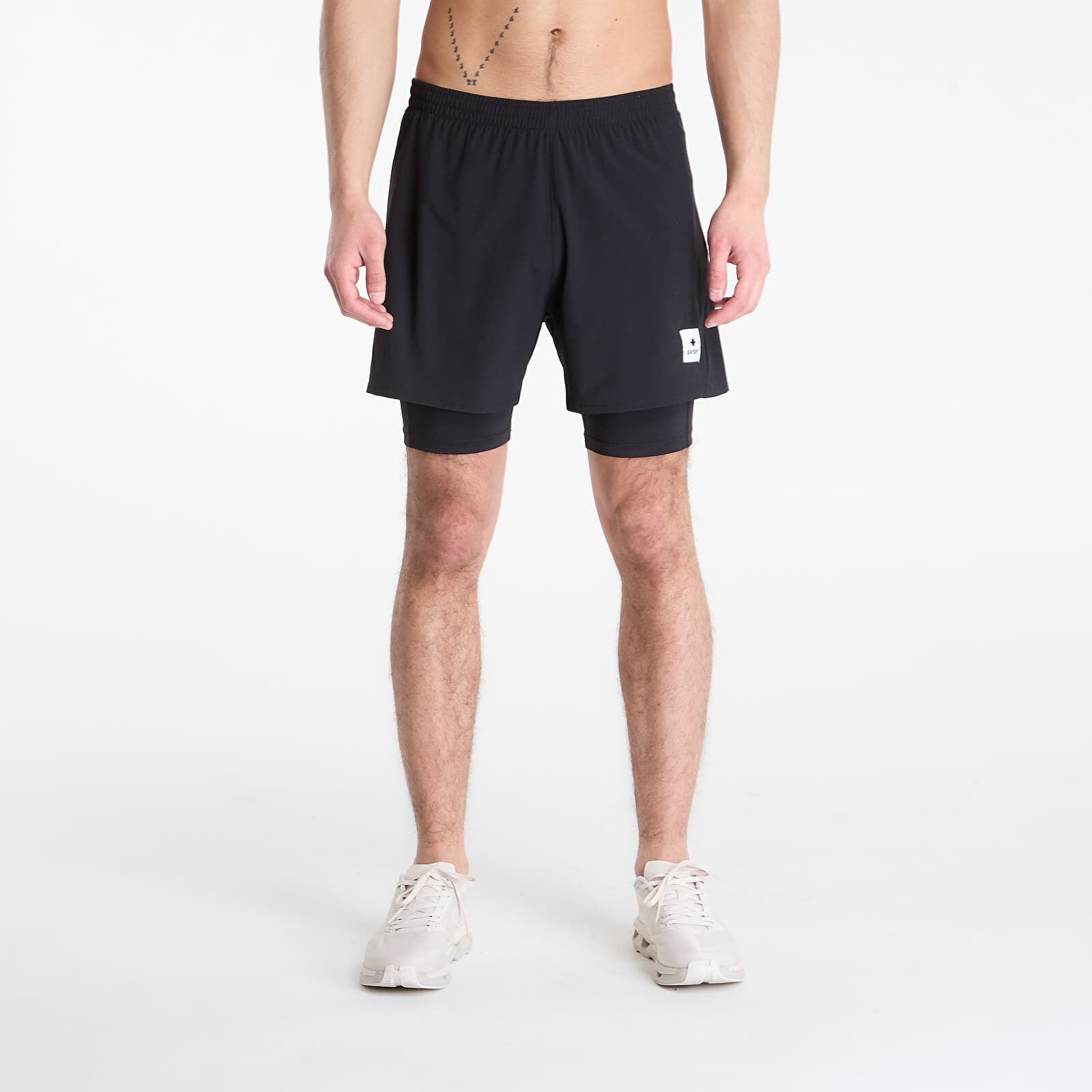 Šortky SAYSKY Pace 2 in 1 Shorts 5'' Black L