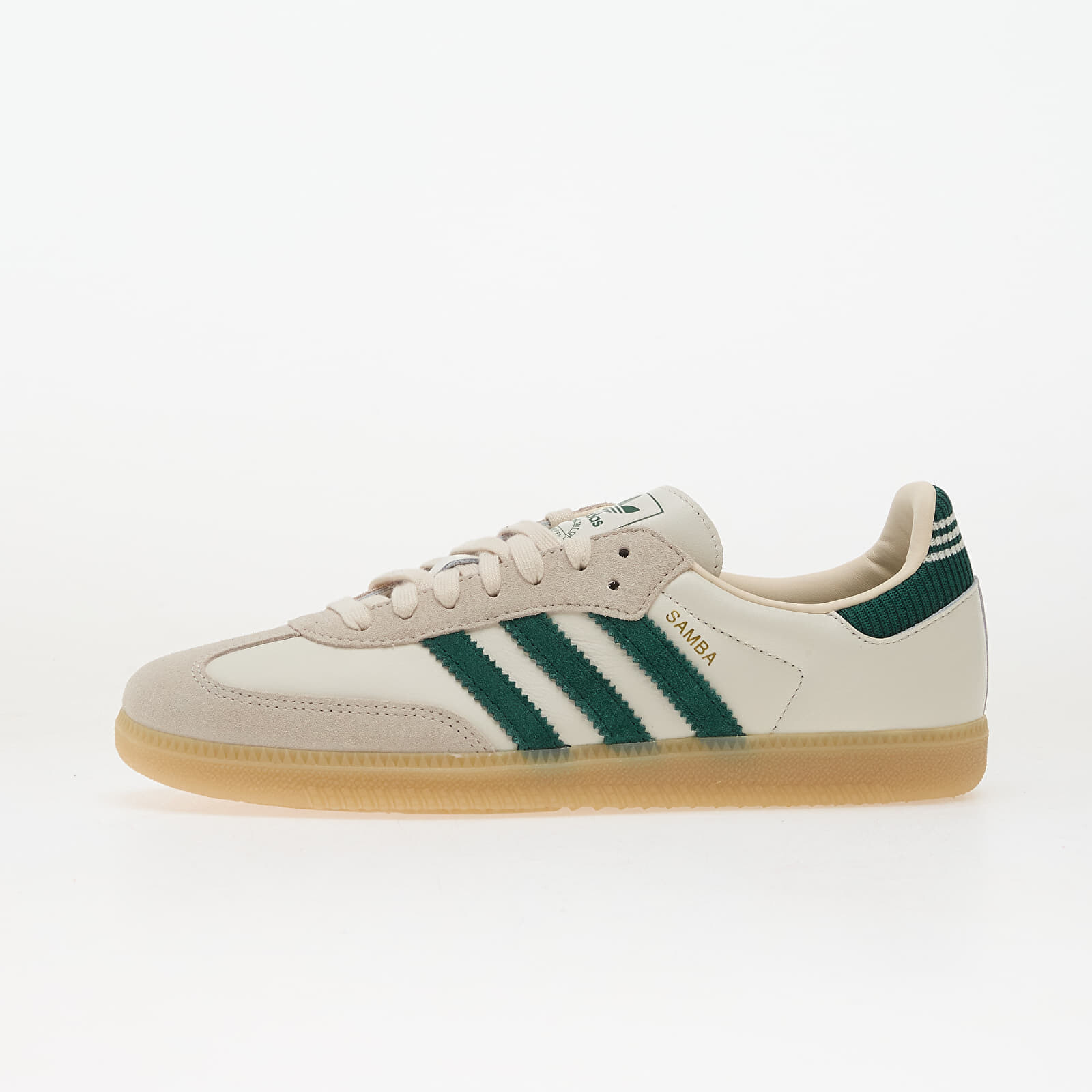 Tenisky adidas Samba Og Cloud White/ Collegiate Green/ Gum EUR 38 2/3