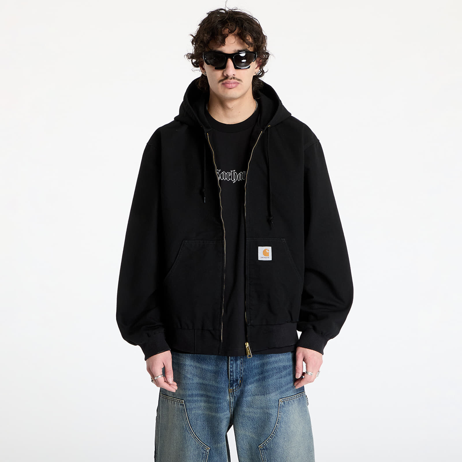 Bunda Carhartt WIP OG Active Jacket UNISEX Black Rinsed L
