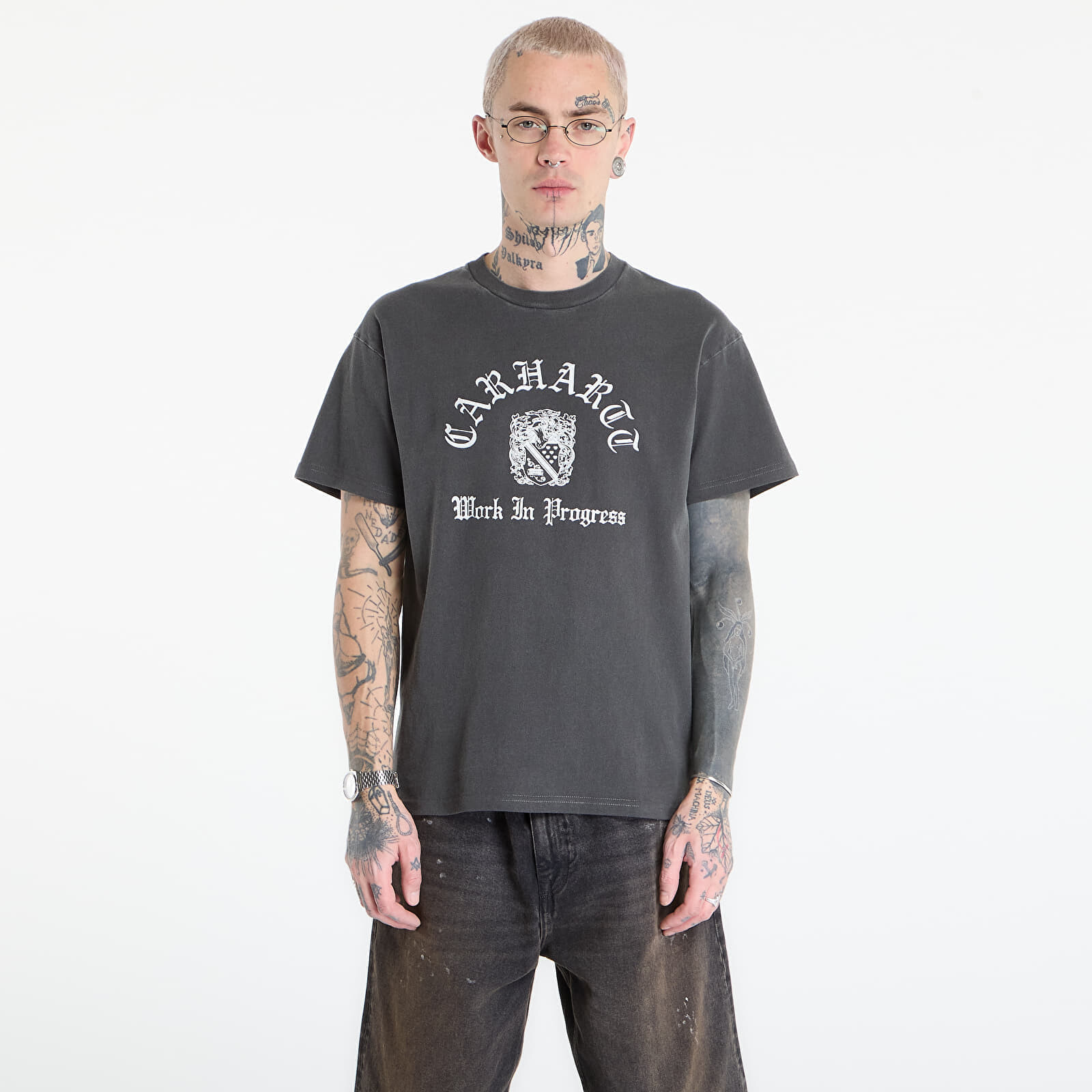 Tričko Carhartt WIP S/S Coat Of Arms T-Shirt UNISEX Black S