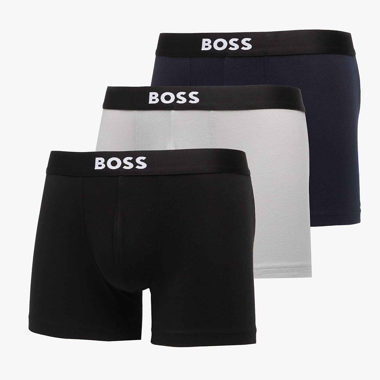 Boxerky Hugo Boss Boxer Briefs 3-Pack Boss One Black S