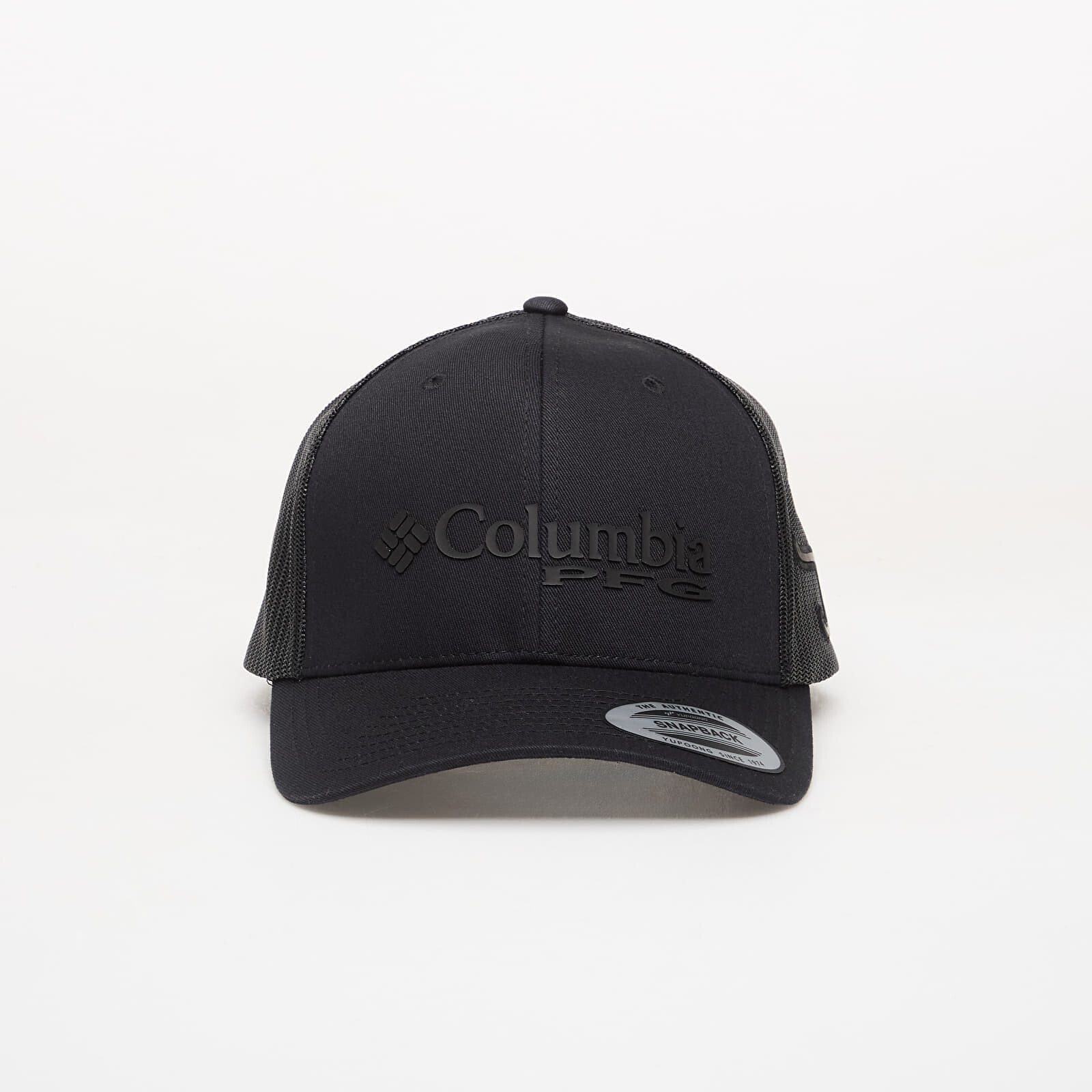 Šiltovka Columbia PFG Logo Mesh Snap Back Cap Black/ Hook Universal