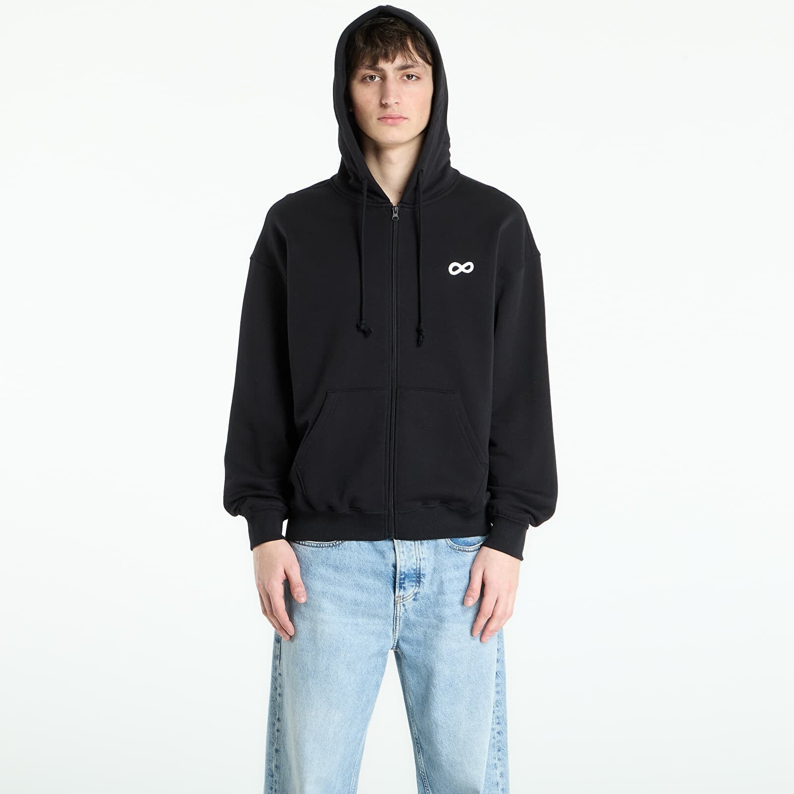 Mikina Prosto Zip Hoodie Infinity Black XL