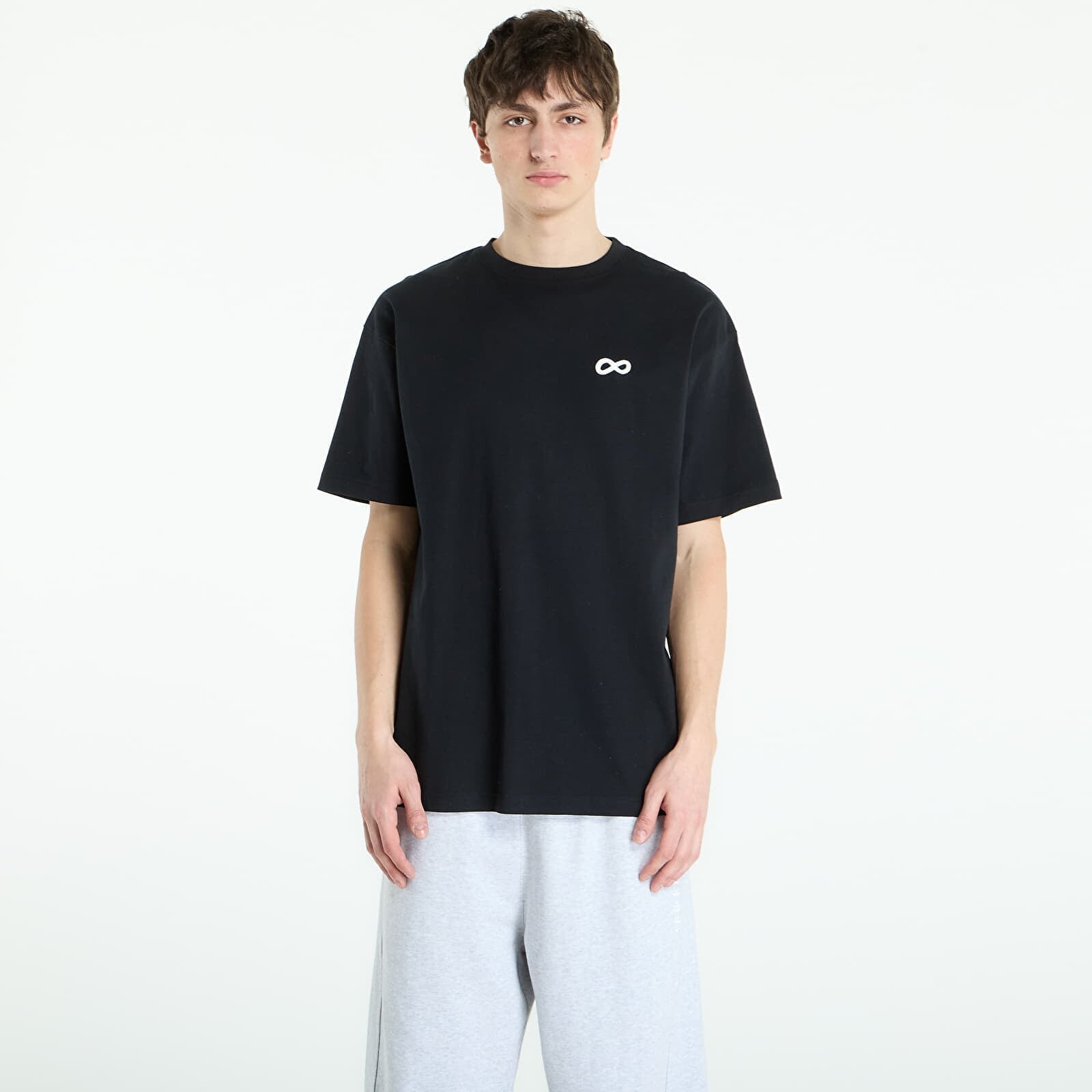 Tričko Prosto T-shirt Big Log Infinity Black S