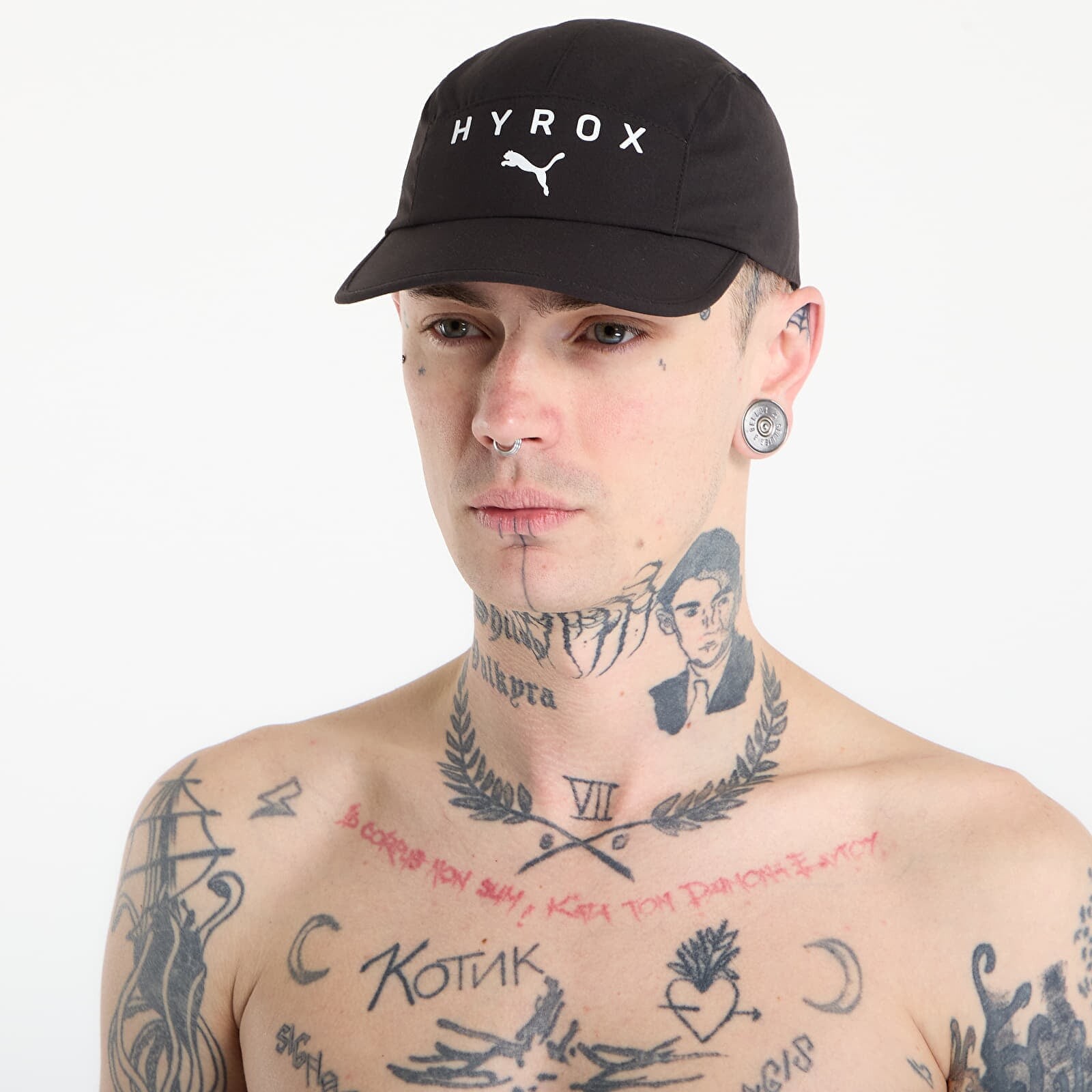 Šiltovka Puma x HYROX 5 Panel Cap Puma Black Universal