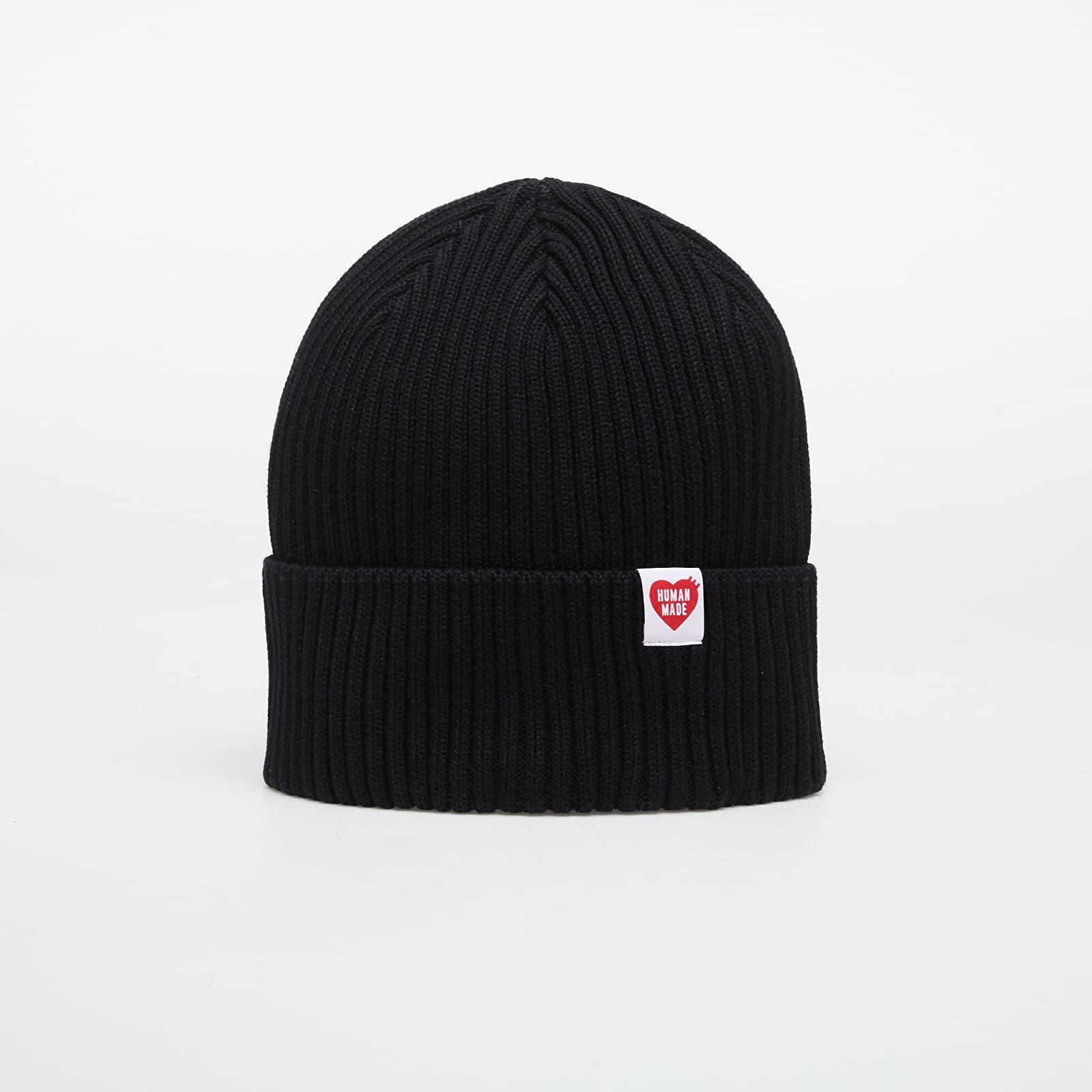 Čiapka HUMAN MADE Cotton Rib Beanie Black Universal