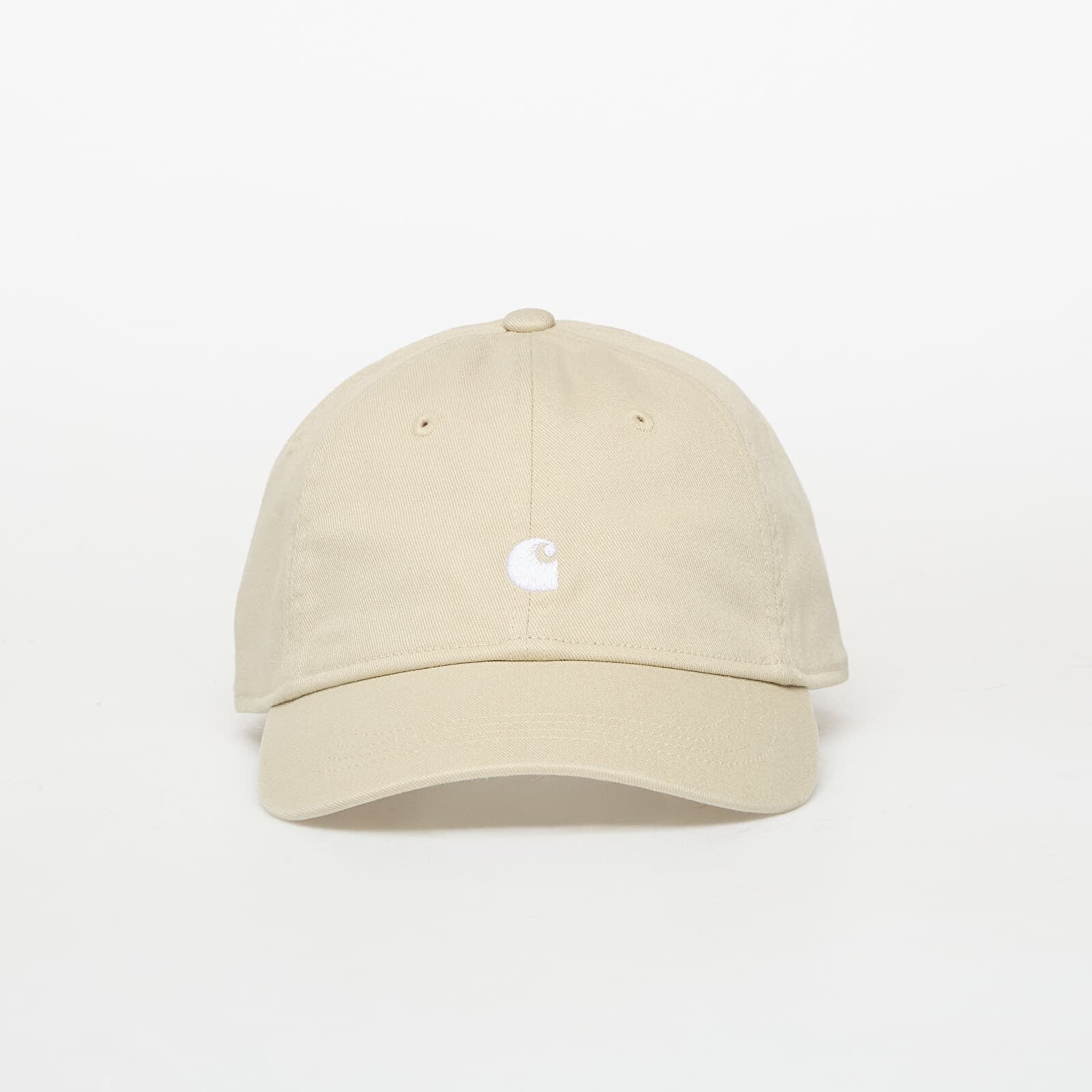 Šiltovka Carhartt WIP Madison Logo Cap Stone/ White Universal