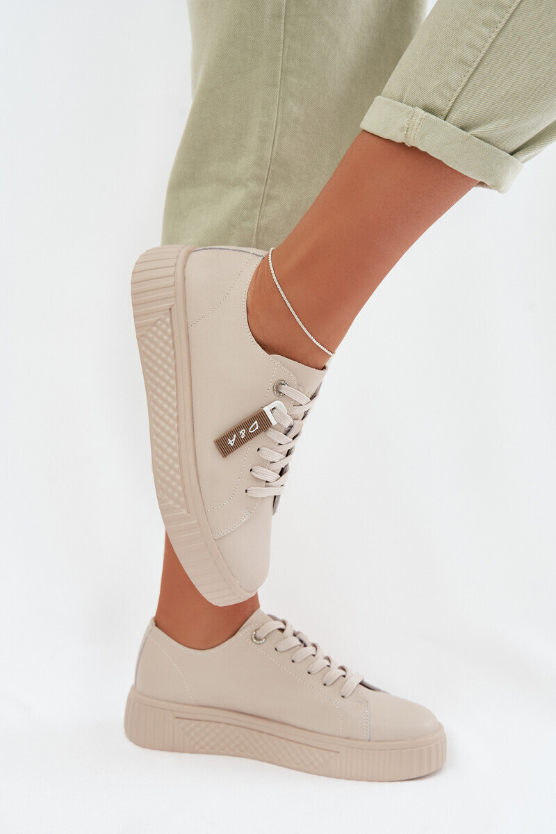 Dámske kožené tenisky D&A