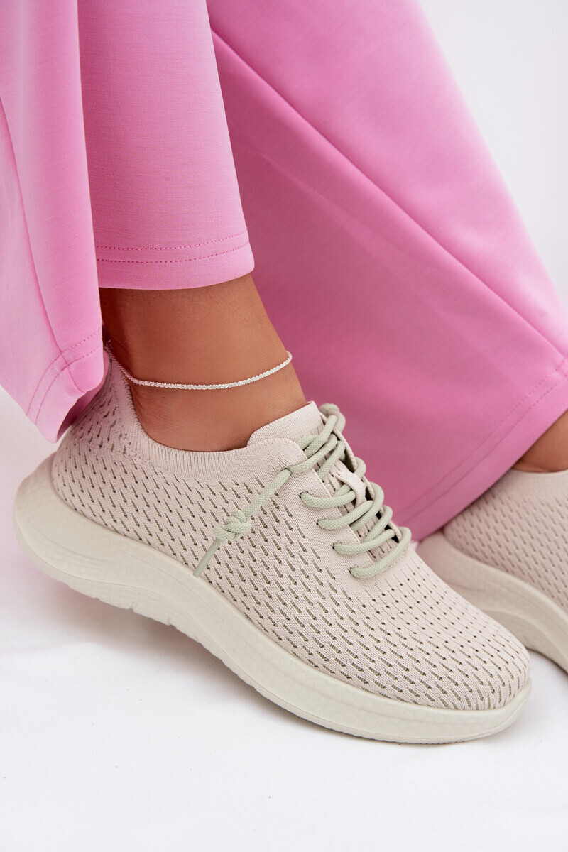 Dámske športové topánky Beige Carmivelle