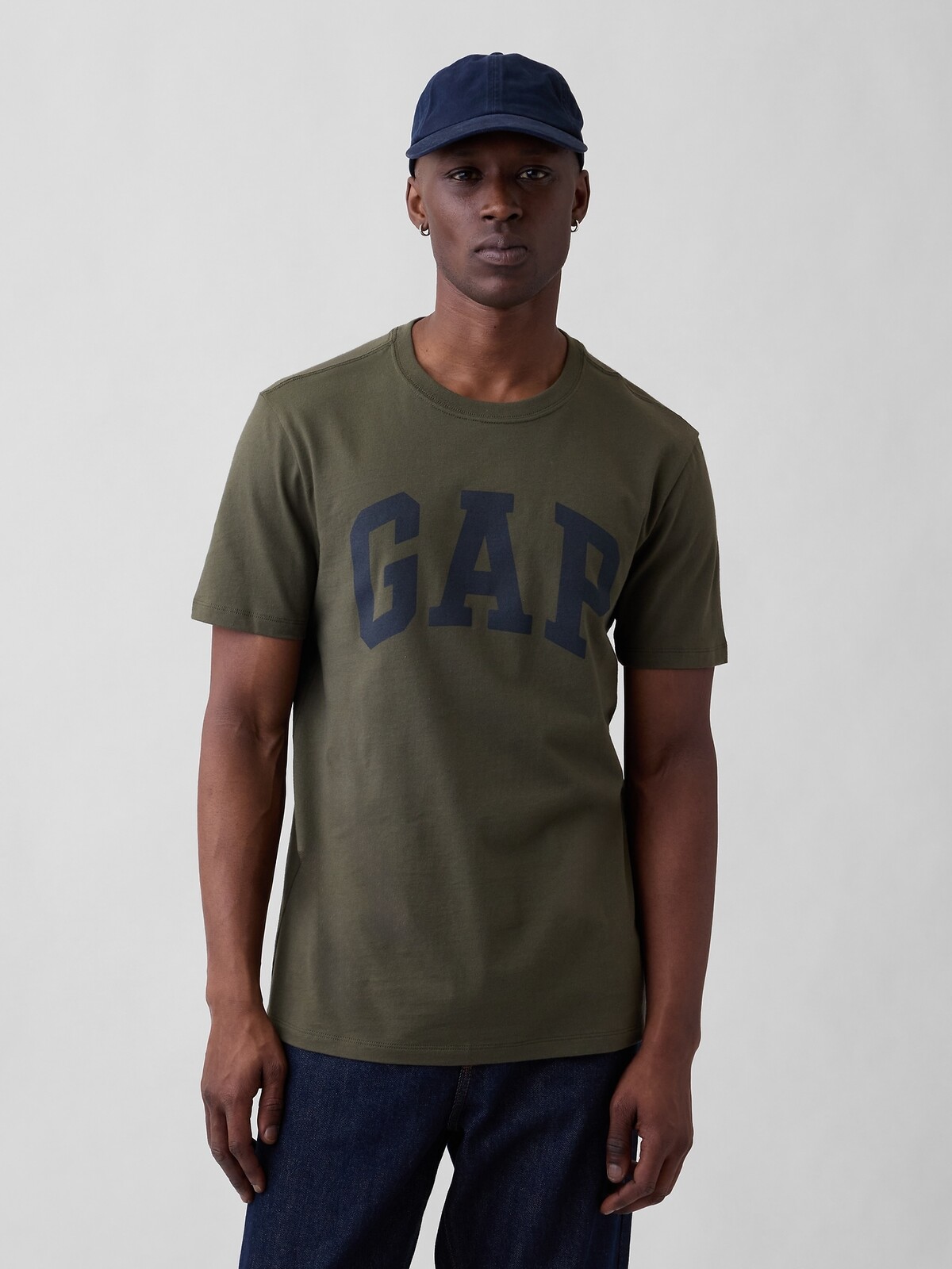 GAP tričko s logom a krátkym rukávom